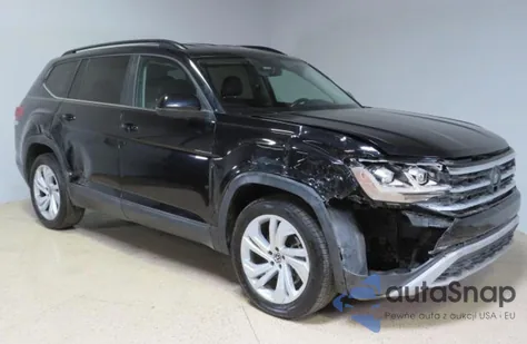 2021 Volkswagen Atlas Se из США, поврежденный, VIN 1V2WR2CA7MC547303